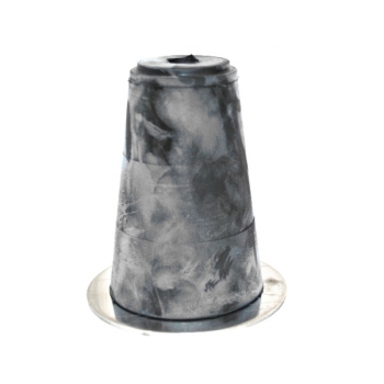 Gummi konisch Gr. 3  inkl. V2A-Scheibe