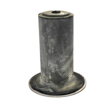 Gummi zylindrisch Gr. 5  inkl. V2A-Scheiben