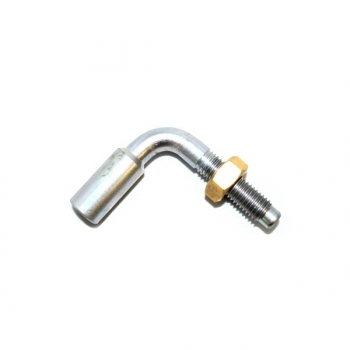 Bogen 90° mit Mutter u. O Ring