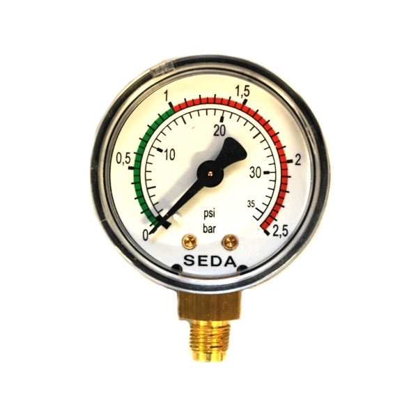 Manometer mit Farbskala SEDA