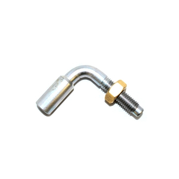 Elbow 90° with nut and O Ring